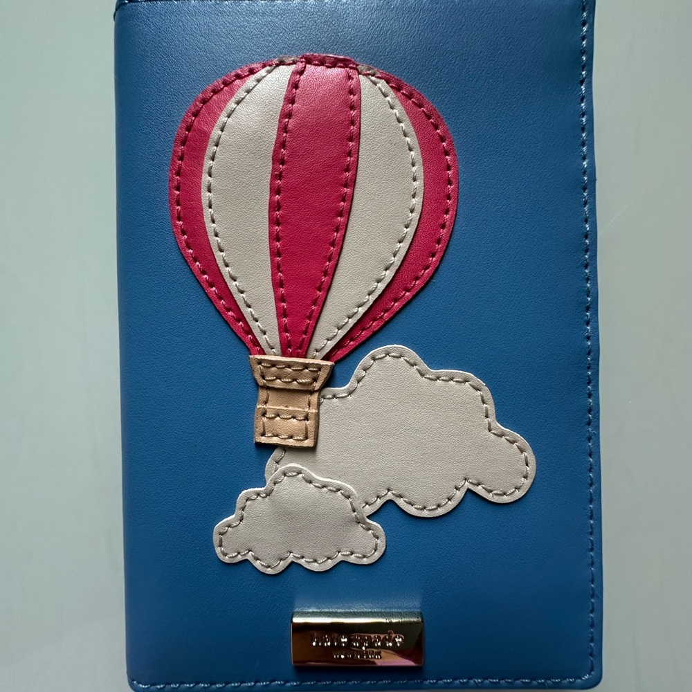 Kate Spade Hot Air Balloon passport holder